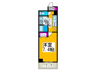 フォンテーヌ加賀屋の物件間取画像